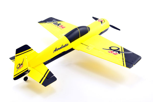 ZT Model Yak 54 Mini 400mm RTF Trainer - Yellow - Πατήστε στην εικόνα για να κλείσει