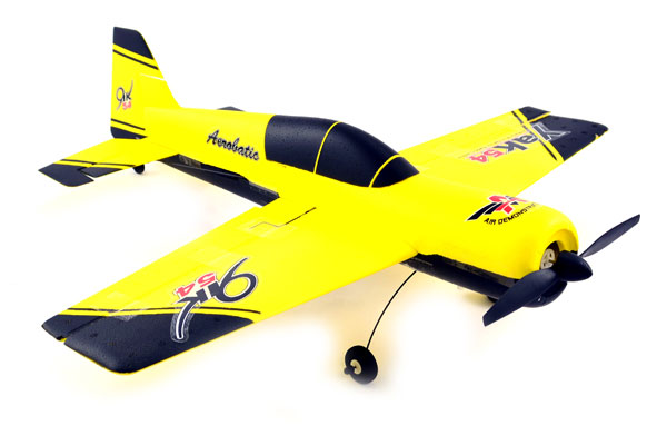 ZT Model Yak 54 Mini 400mm RTF Trainer - Yellow - Πατήστε στην εικόνα για να κλείσει