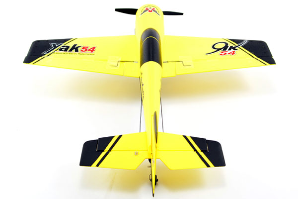 ZT Model Yak 54 Mini 400mm RTF Trainer - Yellow - Πατήστε στην εικόνα για να κλείσει