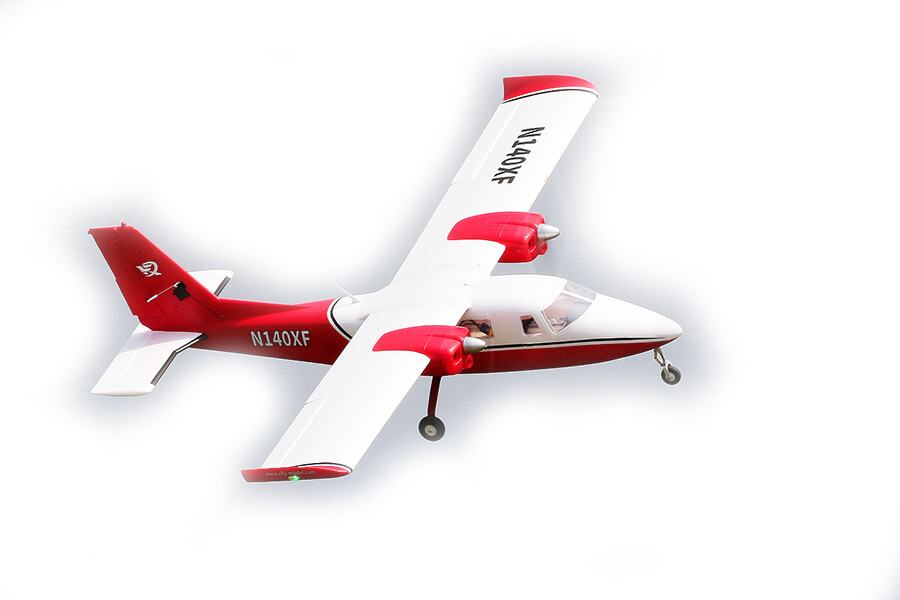 XFLY TWIN NOVA RC PLANE 1400MM WINGSPAN W/O TX/RX/BATT