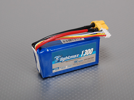 ZIPPY Flightmax 1300mAh 3S1P 20C