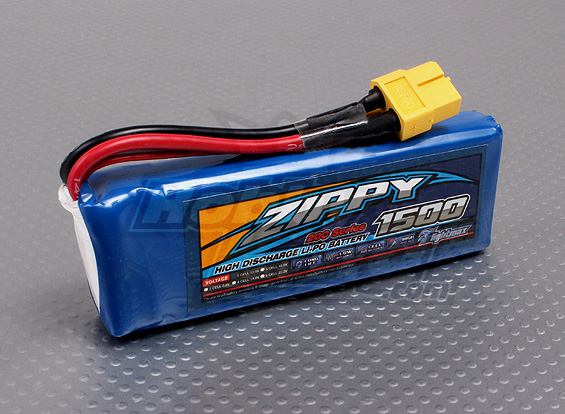 ZIPPY Flightmax 1500mAh 3S1P 20C - Πατήστε στην εικόνα για να κλείσει