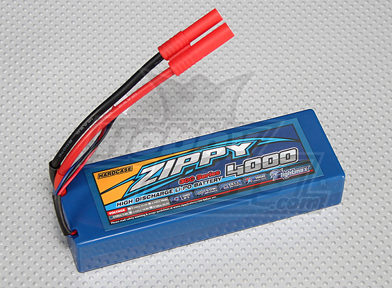 ZIPPY Flightmax 4000mAh 2S1P 30C hardcase Lipo Battery Pack - Πατήστε στην εικόνα για να κλείσει
