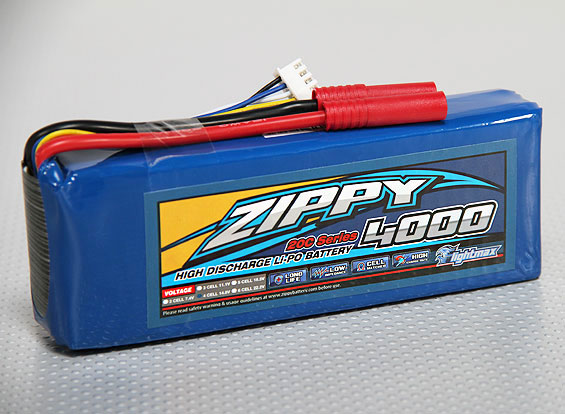 ZIPPY Flightmax 4000mAh 4S1P 20C