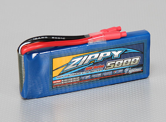 ZIPPY Flightmax 5000mAh 2S1P 20C