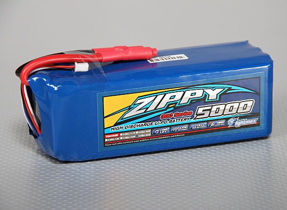 ZIPPY Flightmax 5000mAh 6S1P 30C