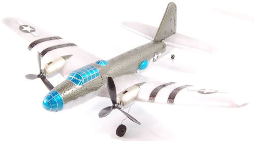 2 Channel Fighter Entry Level Radio Controlled Aeroplane - Click Image to Close