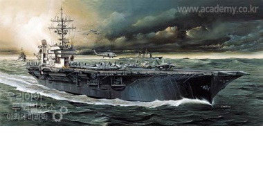 (image for) U.S.S. CVN-63 KITTY HAWK, 1/800