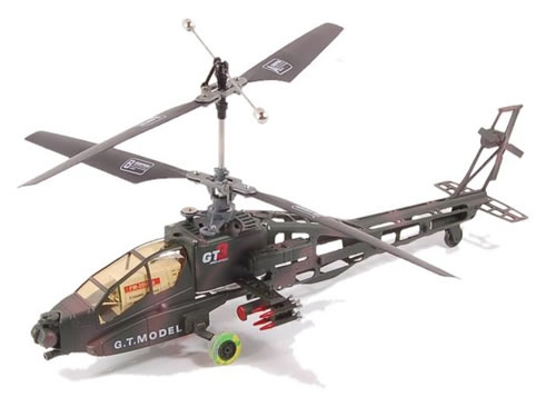 Feralbeast Apache Twin Blade Electric Radio Controlled Helicopte - Click Image to Close