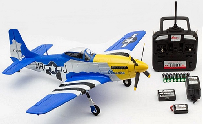 P-51D Mustang 350 RTF RC Plane