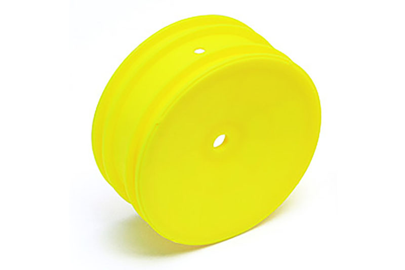 TEAM ASSOCIATED BUGGY FRONT WHEEL HEX YELLOW (B4.2/B5/B5M/B6/B6D