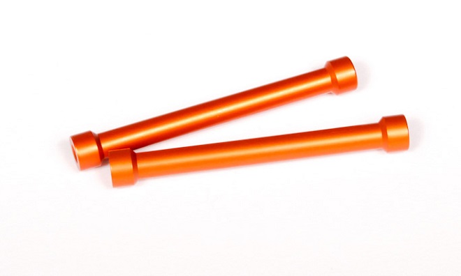 7x55mm Post - Orange (2pcs) - Click Image to Close