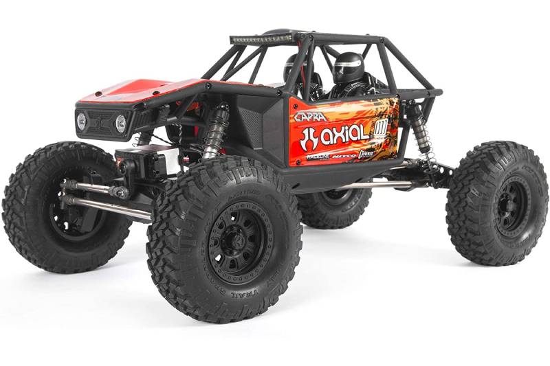 Axial Capra 1.9 Unlimited 4WD Trail Buggy Brushed RTR, Red