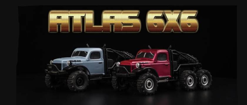 Atlas 6x6 rc crawler