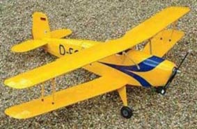 Bucker Jungmann ARF RC Airplanes