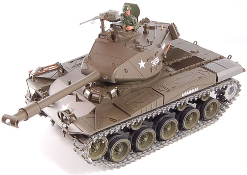 Bulldog 1/16th Smoking Radio Controlled (RC) Tank - Πατήστε στην εικόνα για να κλείσει