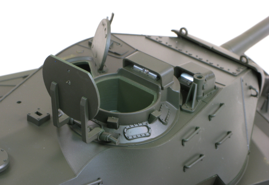 Bulldog 1/16th Smoking Radio Controlled (RC) Tank