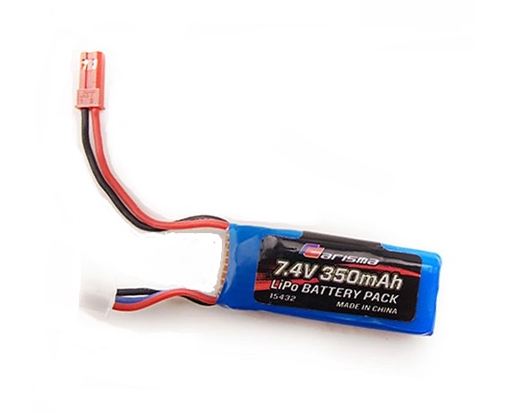 CARISMA GT24B LIPO BATTERY 2S 7.4V 350MAH