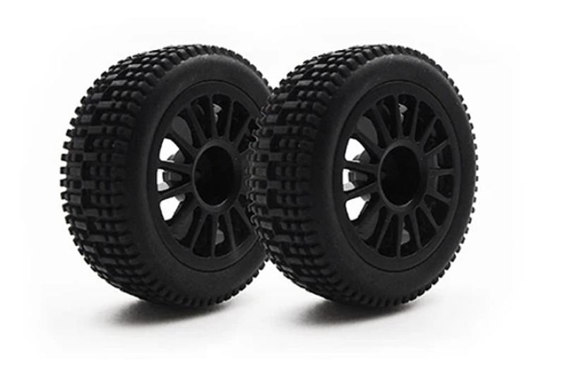 CARISMA GT24I20 REAR WHEEL & TYRE SET (PAIR)