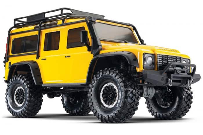 Traxxas TRX-4 Land Rover Defender 110 - Yellow Limited Edition - Click Image to Close