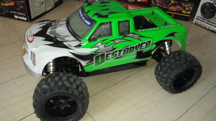 FTX Destroyer RTR 1/5 4WD Petrol RC Monster Truck : Βενζινοκίνητ - Πατήστε στην εικόνα για να κλείσει