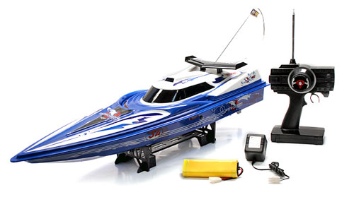 1:16 Scale Dolphin RC Boat with Water Cooled Motor