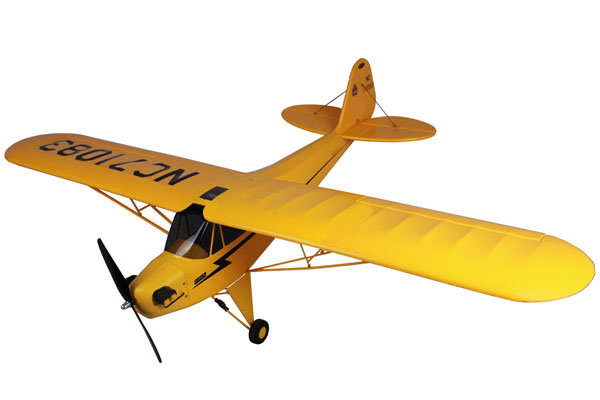 Dynam Piper Cub RTF 1245mm with 2.4ghz radio - Πατήστε στην εικόνα για να κλείσει