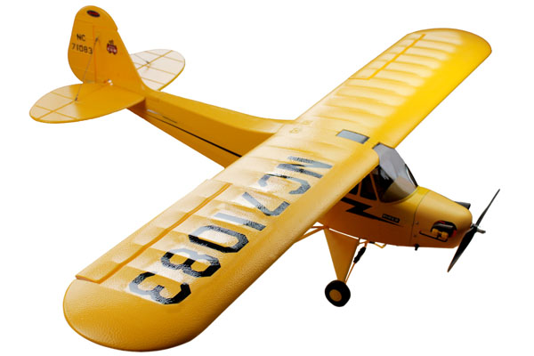 Dynam Piper Cub RTF 1245mm with 2.4ghz radio - Πατήστε στην εικόνα για να κλείσει