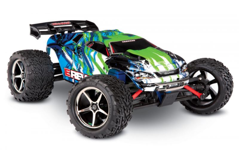 Traxxas E-Revo 1/16 4WD RTR TQ Green With Batt/Charger - Πατήστε στην εικόνα για να κλείσει