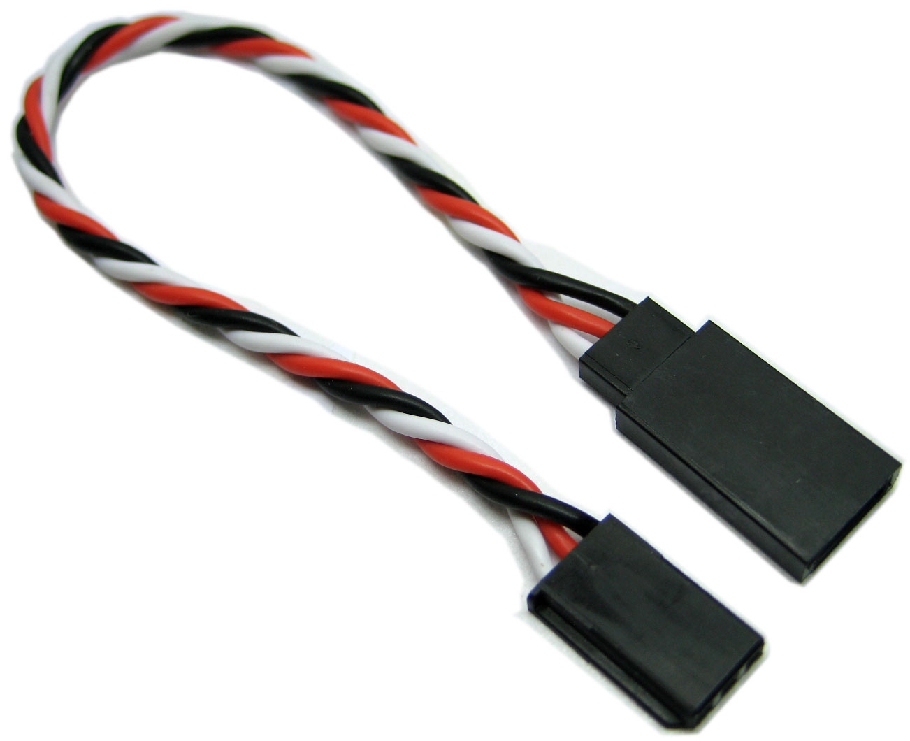 ETRONIX 7CM 22AWG FUTABA TWISTED EXTENSION WIRE