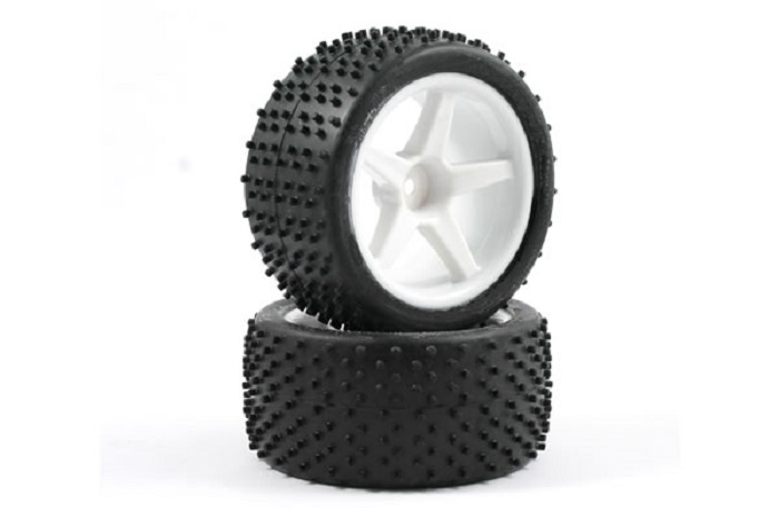 Fastrax Pin 1/10th Off Road Wheel/ Tyre Premounts (Fr) - Πατήστε στην εικόνα για να κλείσει