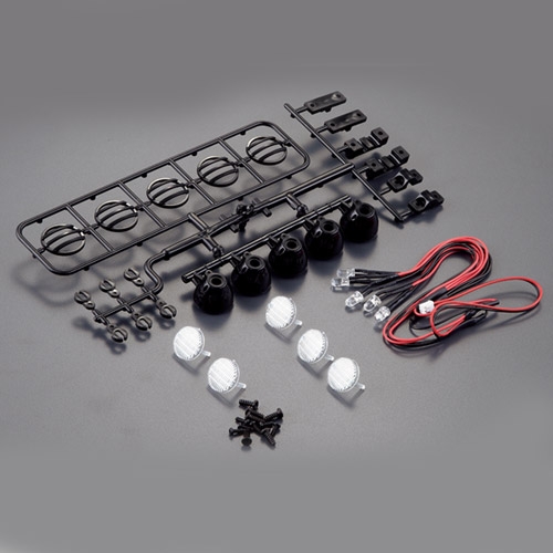 FASTRAX 5-SPOT LIGHT UNIVERSAL CLUSTER MOULDED SET w/LED'S