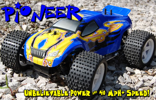 Pioneer Brushless Electric Radio Controlled Truggy - Πατήστε στην εικόνα για να κλείσει