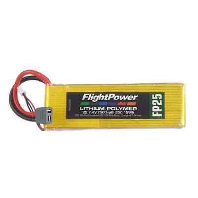 LiPo FlightPower Battery FP25 7,4 V, 2s 2500mAh