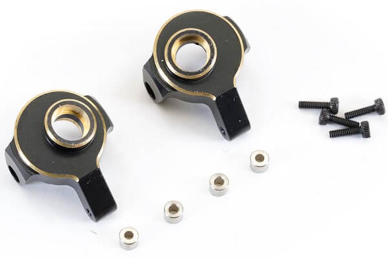 Fastrax Axial SCX24 Brass Steering Arms Set +7g - Πατήστε στην εικόνα για να κλείσει