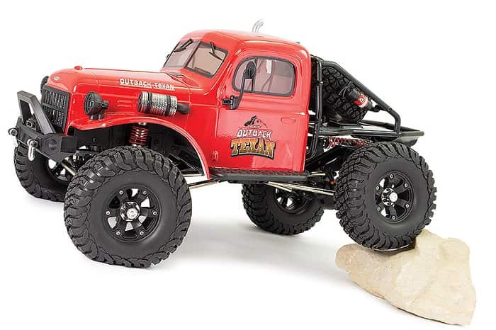 FTX OUTBACK TEXAN 4X4 RTR 1:10 TRAIL CRAWLER - RED - Πατήστε στην εικόνα για να κλείσει