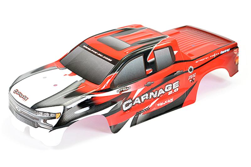 FTX Carnage 2 Red Printed Bodyshell