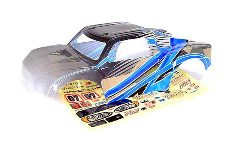 FTX ZORRO NT PRINTED BODYSHELL - BLUE - Πατήστε στην εικόνα για να κλείσει