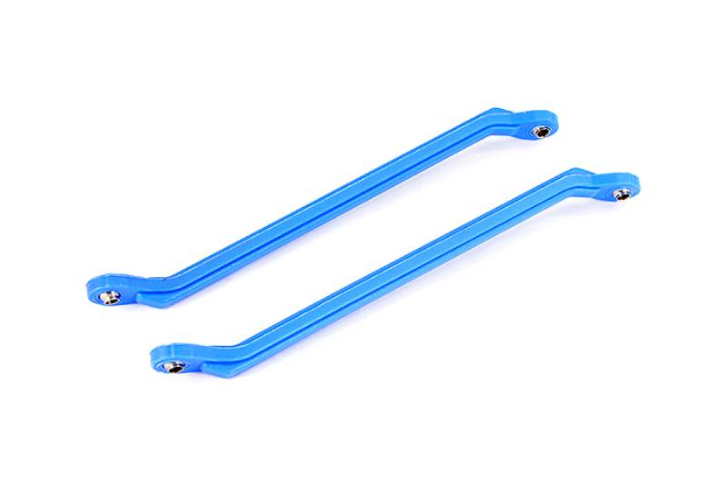 FTX OUTLAW/KANYON/ZORRO REAR AXLE CHASSIS LINK SET (2) BLUE