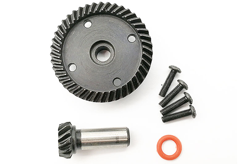 FTX DR8 MAIN DIFFERENTIAL STEEL GEAR & OUTPUT PINION (13/43)