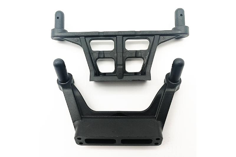 FTX DR8 FRONT & REAR BODY MOUNT SET - Πατήστε στην εικόνα για να κλείσει