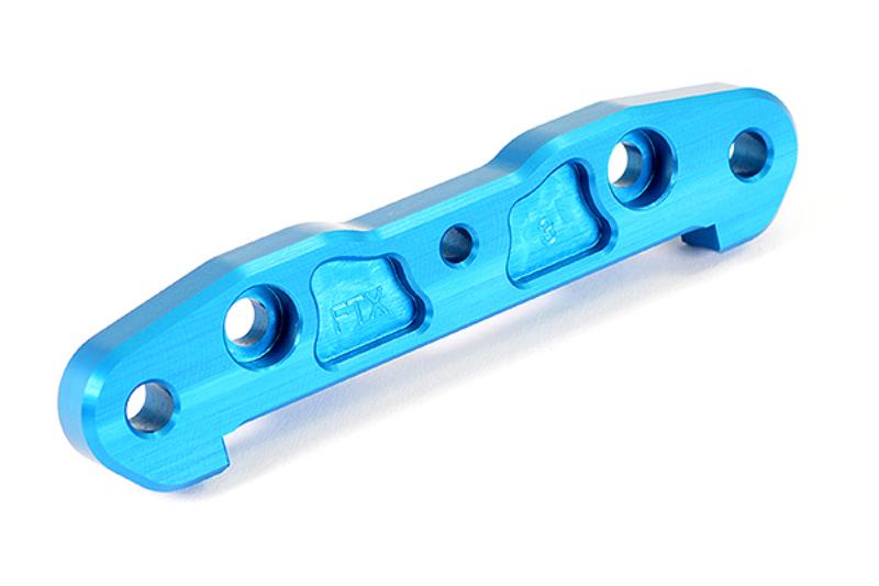 FTX DR8 REAR ALUMINIUM LOWER CNC SUSPENSION MOUNT - BLUE