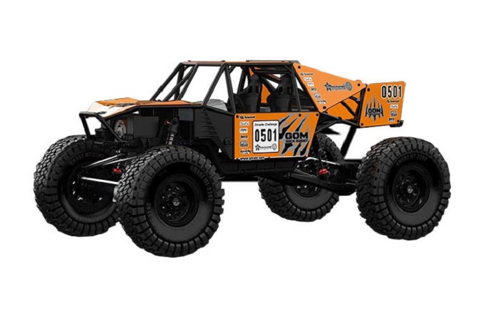 GMADE GOM GR01 1/10TH 4WD ROCK CRAWLER KIT - Click Image to Close