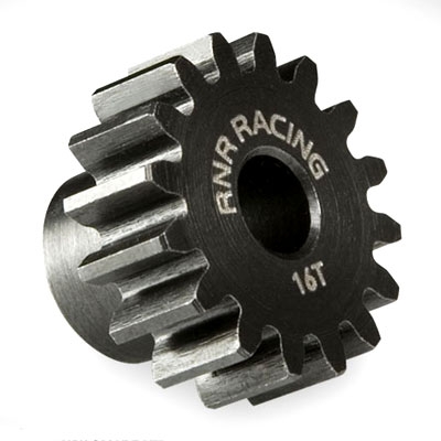 GMADE MOD1 5MM HARDENED STEEL PINION GEAR 16T (1) - Πατήστε στην εικόνα για να κλείσει