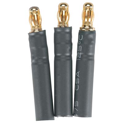 Bullet Adapter 3.5 mm Male 4 mm Female (3) - Click Image to Close