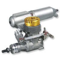 GMS .47 Remote Needle Valve ABC BB Engine w/Muffler Κινητήρας