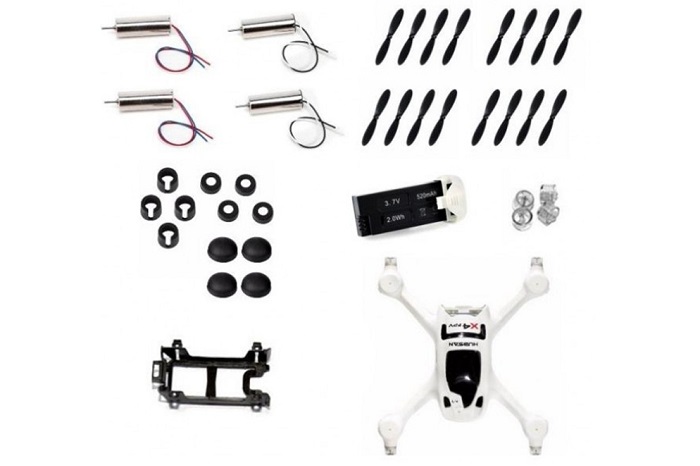 HUBSAN H107D+ CRASH PACK