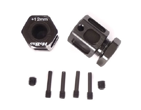 HYPER ST WHEEL HUB SET +12MM - Click Image to Close