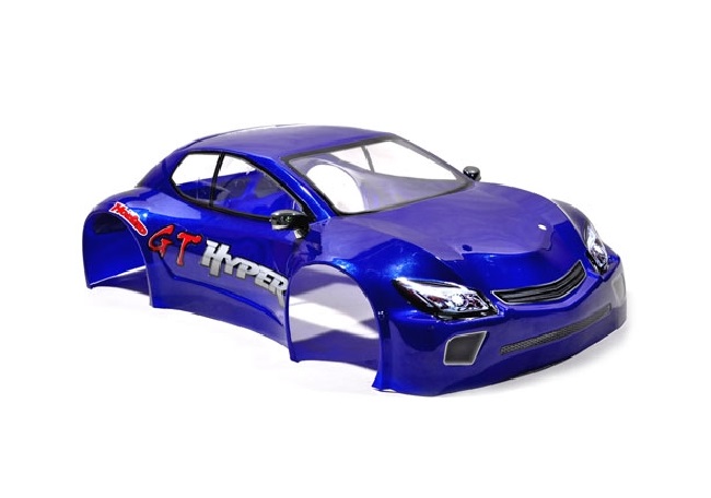 HOBAO HYPER GTS PAINTED BODY-LONG (BLUE) - Click Image to Close