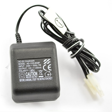 HOBBY ENGINE 12V BATTERY CHARGER FOR HE902/3/4/6/16 (TAMIYA PLUG - Πατήστε στην εικόνα για να κλείσει